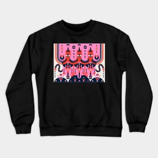 Pinky monsters Crewneck Sweatshirt